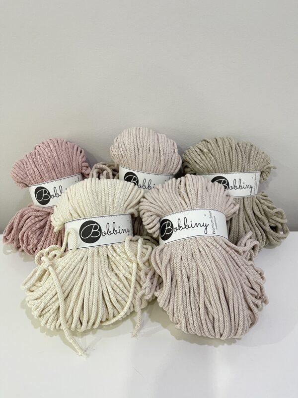 Bobbiny corda 5mm Nude