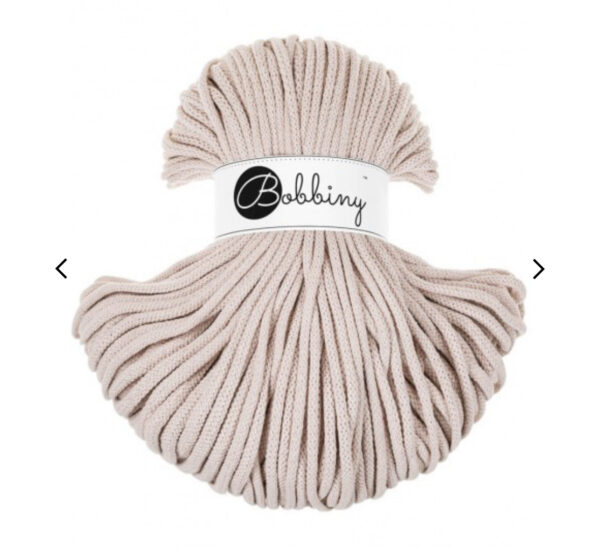 Bobbiny corda 5mm Nude