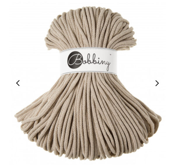 Bobbiny corda 5mm beige