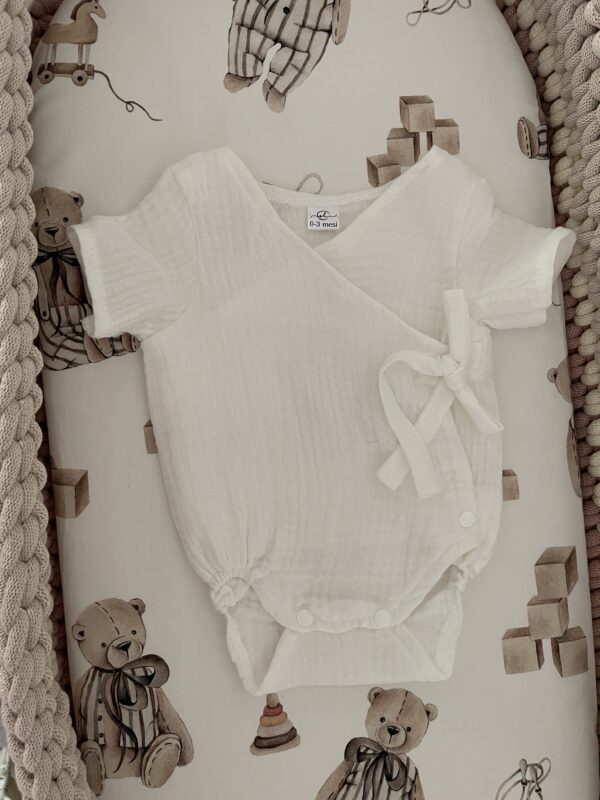 Body in cotone bianco
