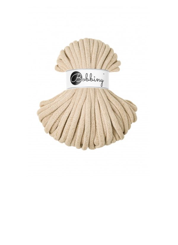 Bobbiny Jumbo 9mm golden warm braided